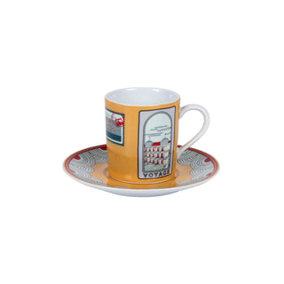 SPLENDID X GORGO IRUKA VOYAGE COFFEE CUP YELLOW