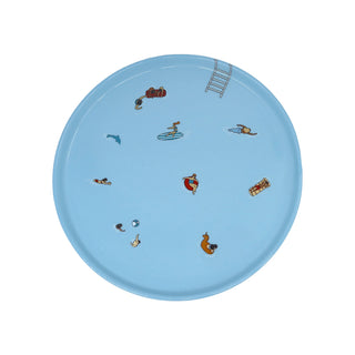 DAY OFF CLUB PLATE BLUE