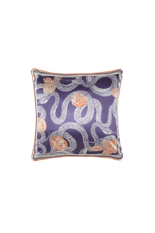 CUSHION ORANGE ROSE